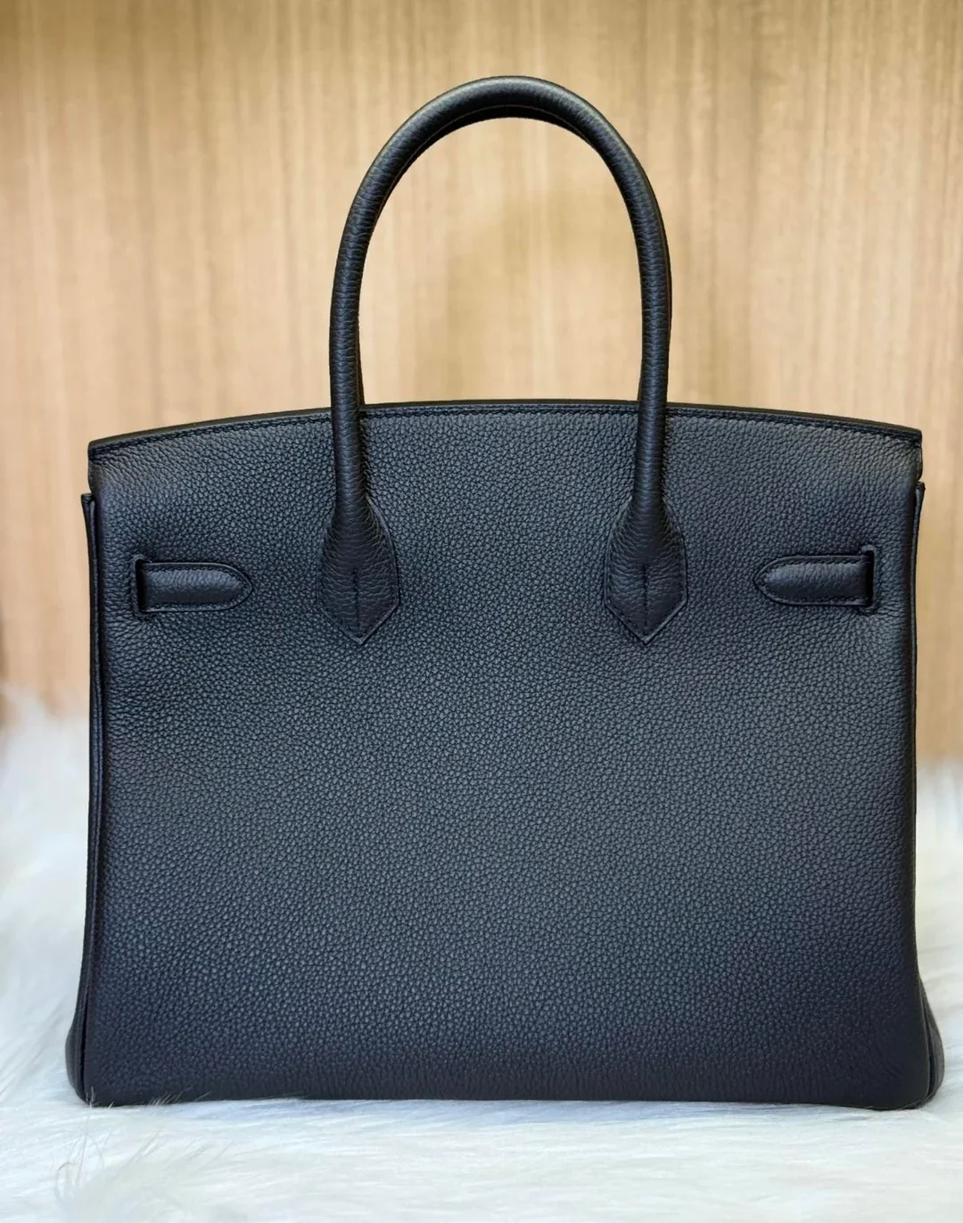 Hermès Birkin 25 Black Togo Leather With Palladium Hardware Bag product view 3