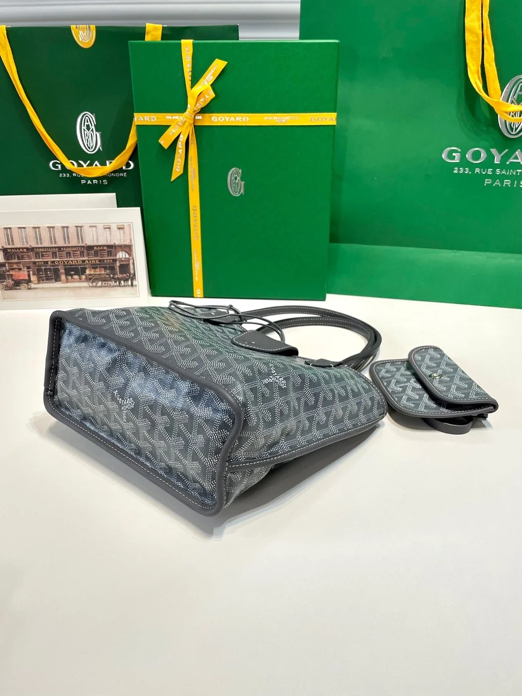 Goyard Anjou Mini in Gray Bag product view 3
