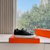 Hermès Women Black Leather Sneakers With Buckle Strap product view 2