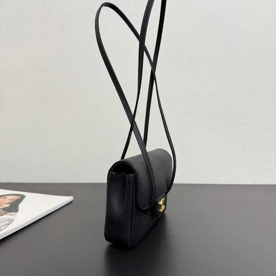 Chanel Preppy Coco Mini Flap Black Bag product view 7