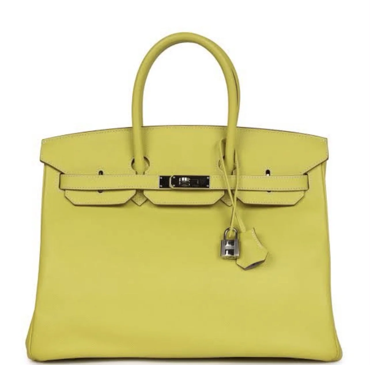 Hermès Birkin 35 Lime togo leather Bag product view 1