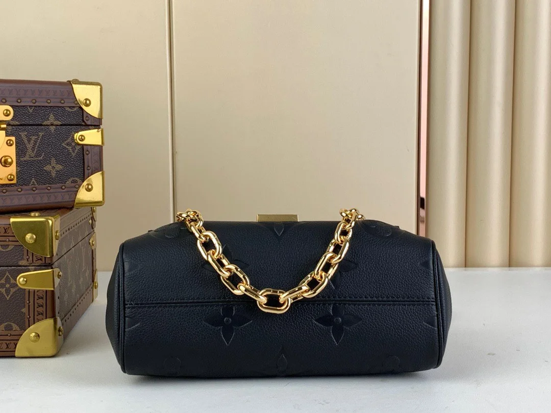 Louis Vuitton Favorite Bag 24x14cm — Black Embossed Monogram product view 2