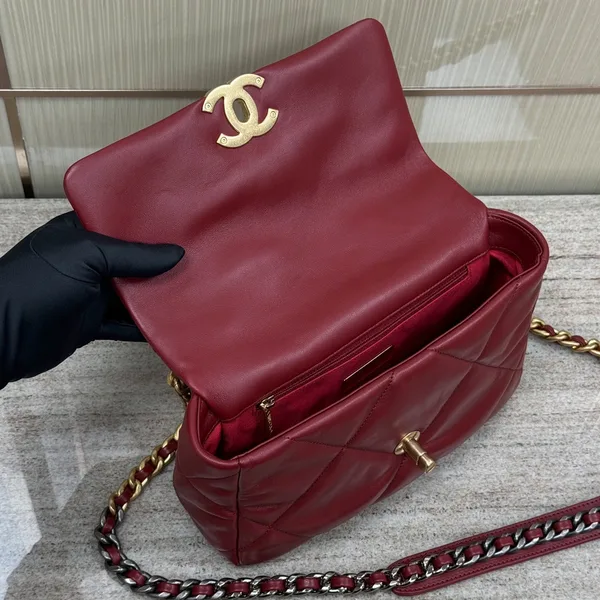 Chanel 19 Bag Small Red product view 6