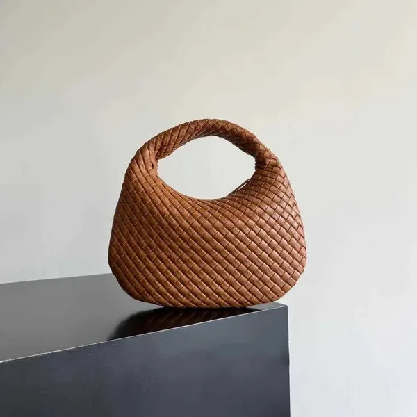 Bottega Veneta Brown Small Intrecciato Leather Veneta Shoulder Bag product view 1
