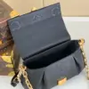 Louis Vuitton Favorite Bag 24x14cm — Black Embossed Monogram product view 4