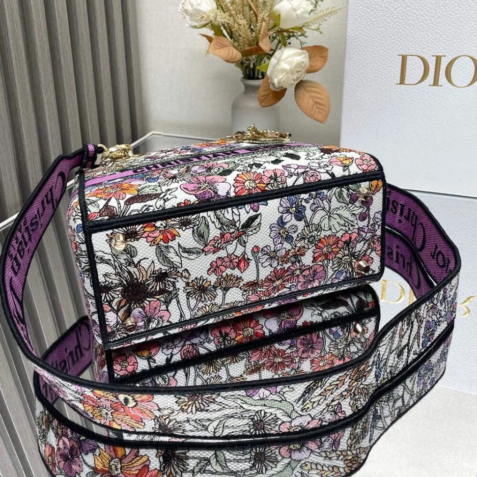 Dior Medium Dioriviera Lady D-Lite Bag product view 4