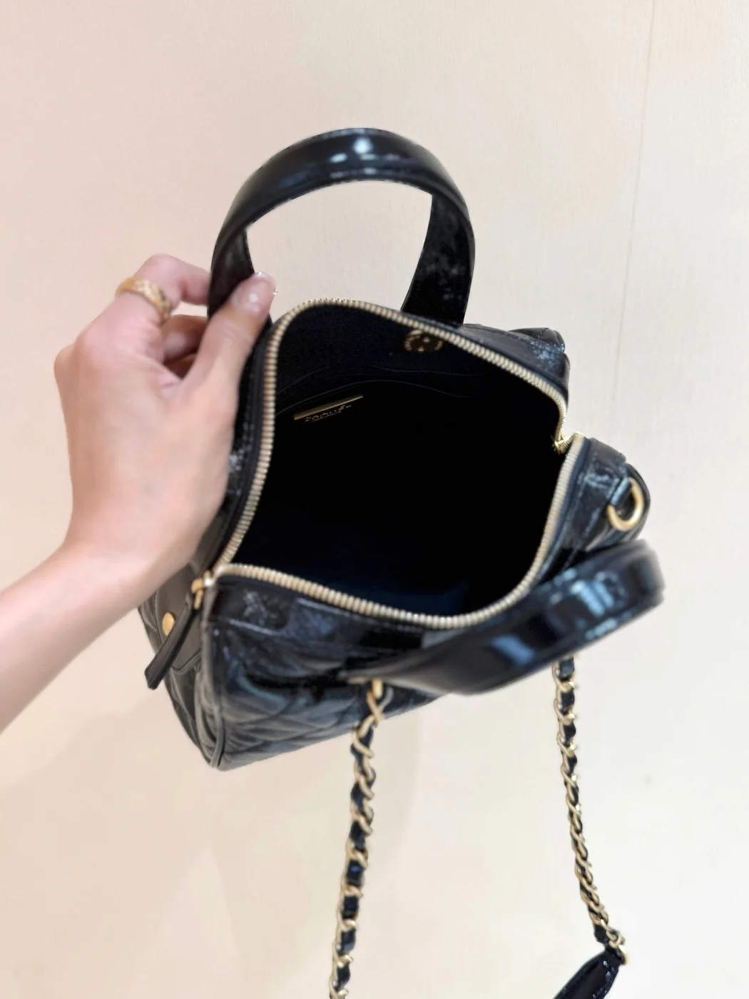 Chanel Small Bowling Handbag product view 5