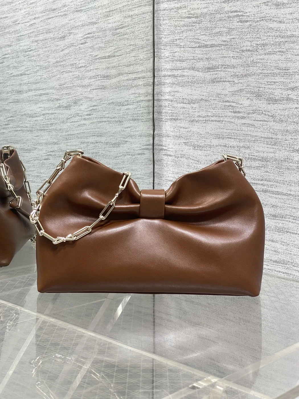 Dior Bow Bag Small Brown product view 2