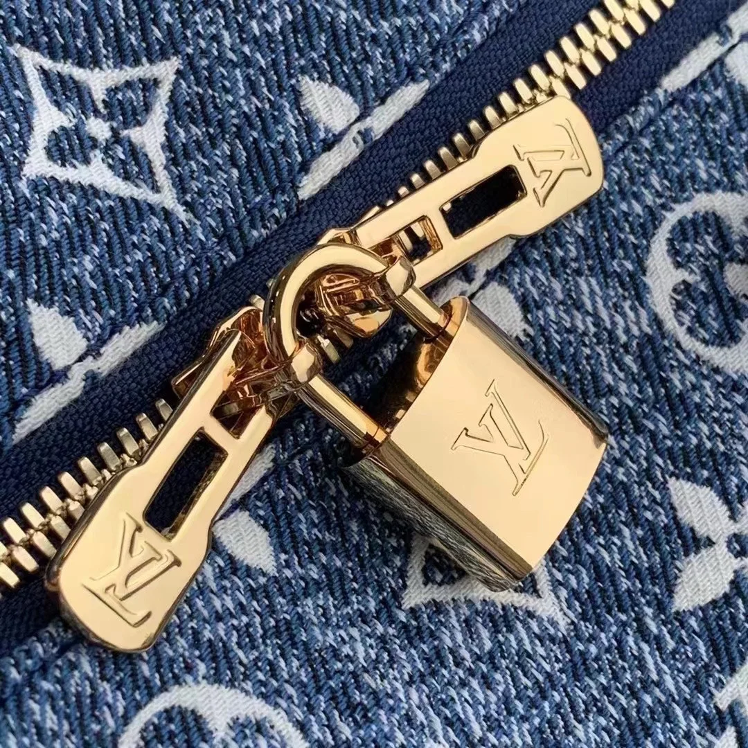 Louis Vuitton Blue Monogram Denim Jacquard Speedy 25 Bag product view 4