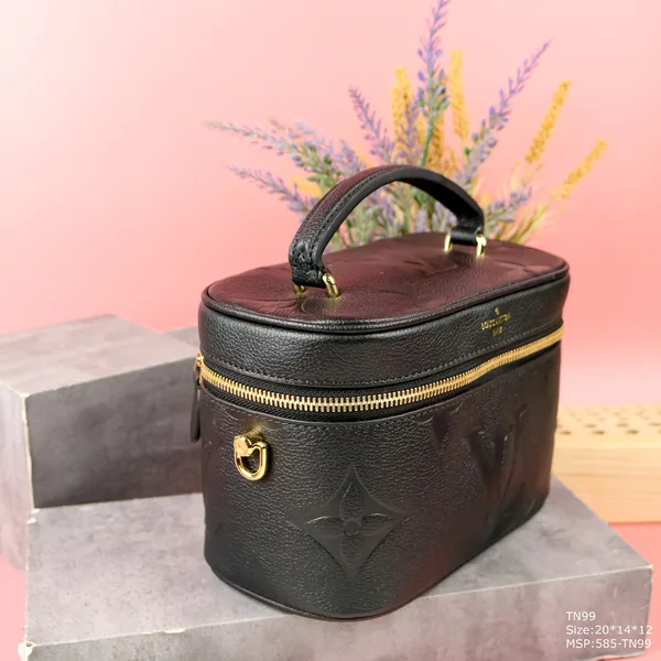 Louis Vuitton Clutch Black Box Handbag 19x13x10cm product view 4