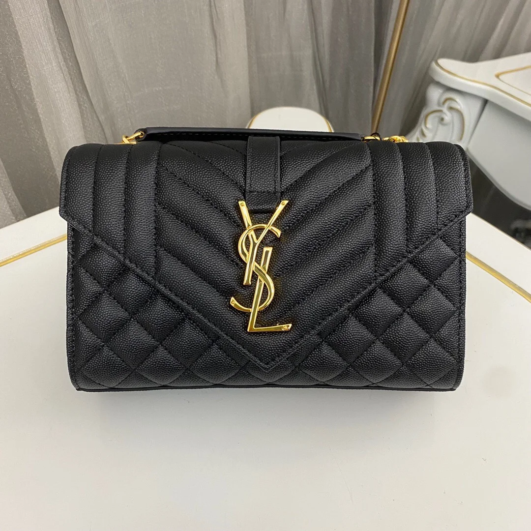 Saint Laurent Envelope Bag Small Black product view 2