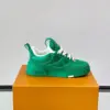 Louis Vuitton Men Green Mesh Sneakers product view 6