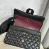 Chanel Classic Flap Medium Lambskin Silver Hardware Bag product view 5