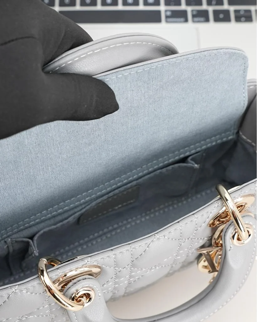Dior J-joy Medium Grey Bag product view 4