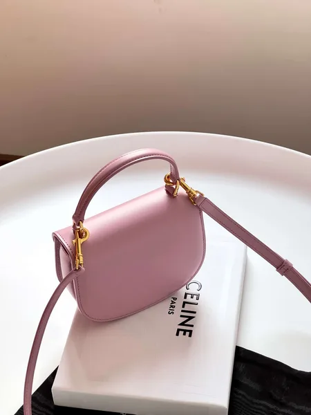 Celine Mini Handle Crossbody Pink 15.5x11cm Bag product view 4