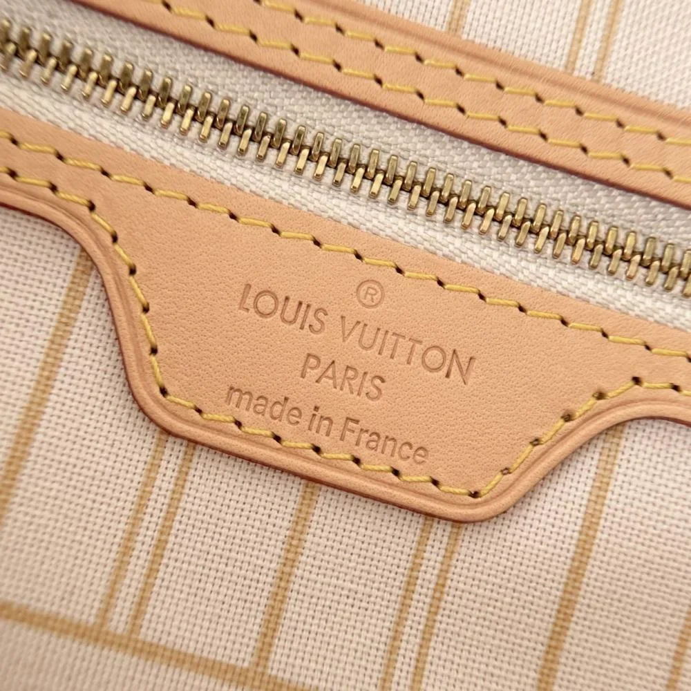 Louis Vuitton Neverfull Caro Pattern 32x29x17cm Bag with Cream Lining product view 5