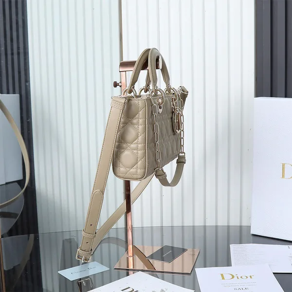 Dior Medium Beige Lady D-Joy Bag product view 3