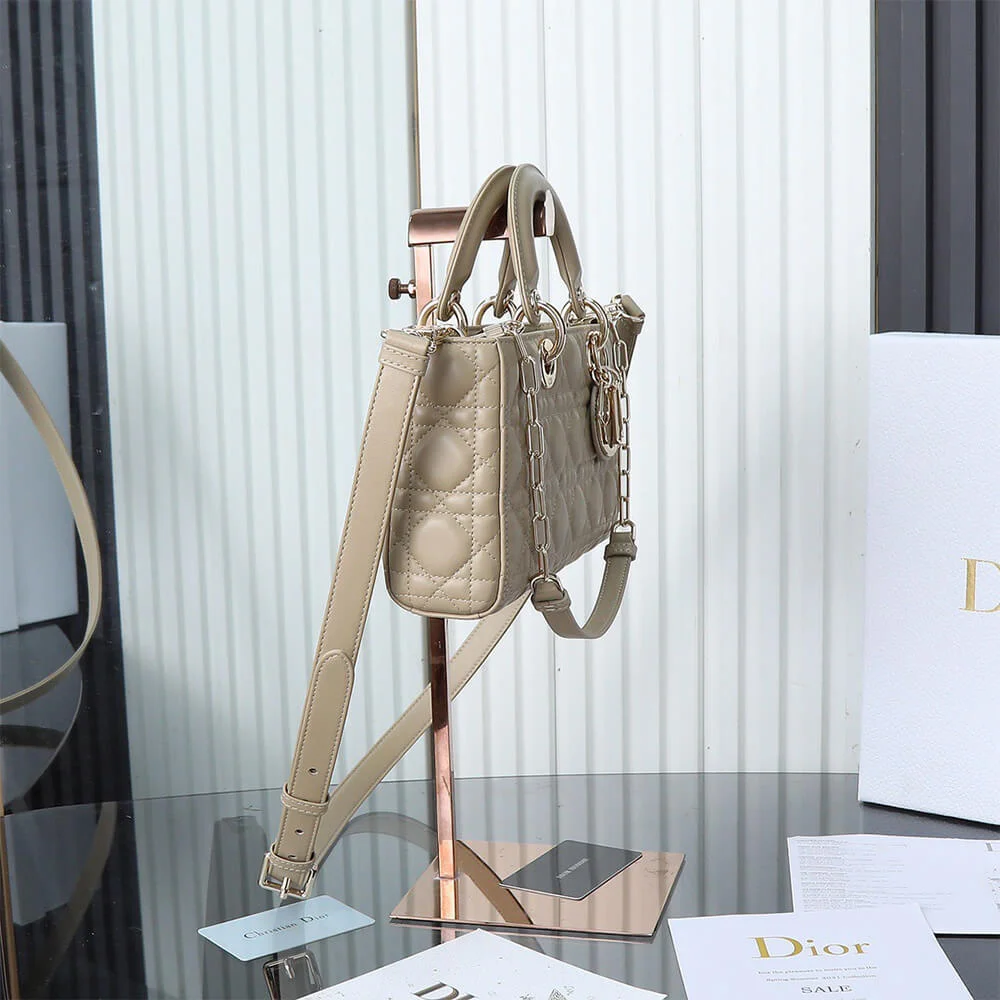 Dior Medium Beige Lady D-Joy Bag product view 3