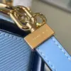 Louis Vuitton Twist Woman’s Blue Handbags 24 cm product view 3