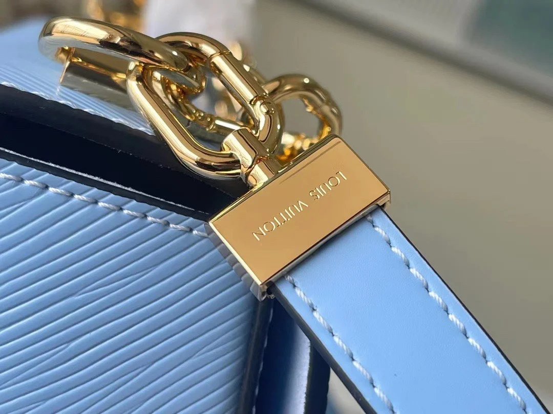 Louis Vuitton Twist Woman’s Blue Handbags 24 cm product view 3