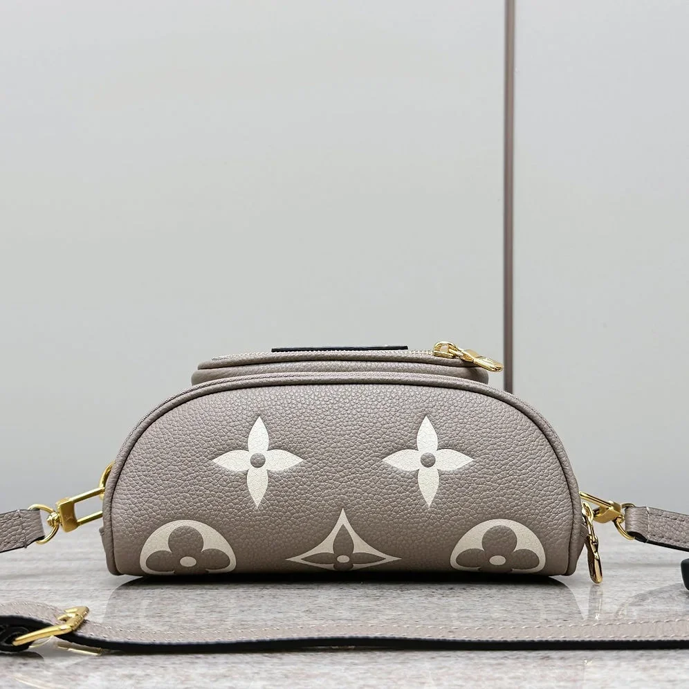 Louis Vuitton Mini Bumbag — Taupe and Cream Monogram product view 3