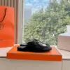 Hermès Women Black Leather Mules product view 2