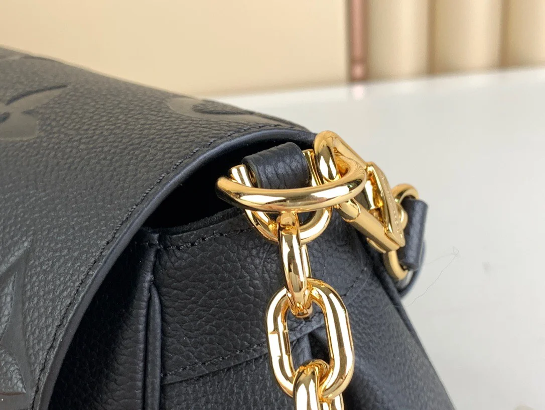 Louis Vuitton Favorite Bag 24x14cm — Black Embossed Monogram product view 6