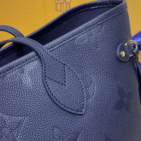 Louis Vuitton Neverfull MM Monogram Empreinte Leather Bag product view 3