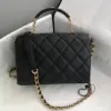 Chanel Handle Woman’s Handbags Demi Lock Gold With Leather 19 cm product view 8