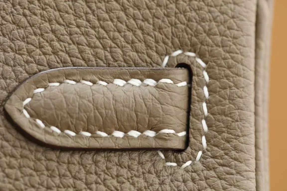 Hermès 30 Etoupe Epsom Sellier Gold Hardware Bag product view 8