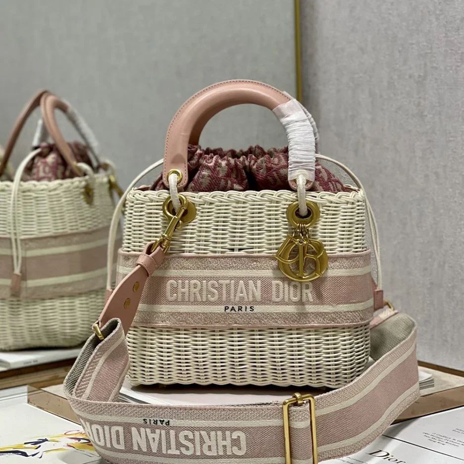 Dior Lady  Wicker Bag (high-end grade) product view 5