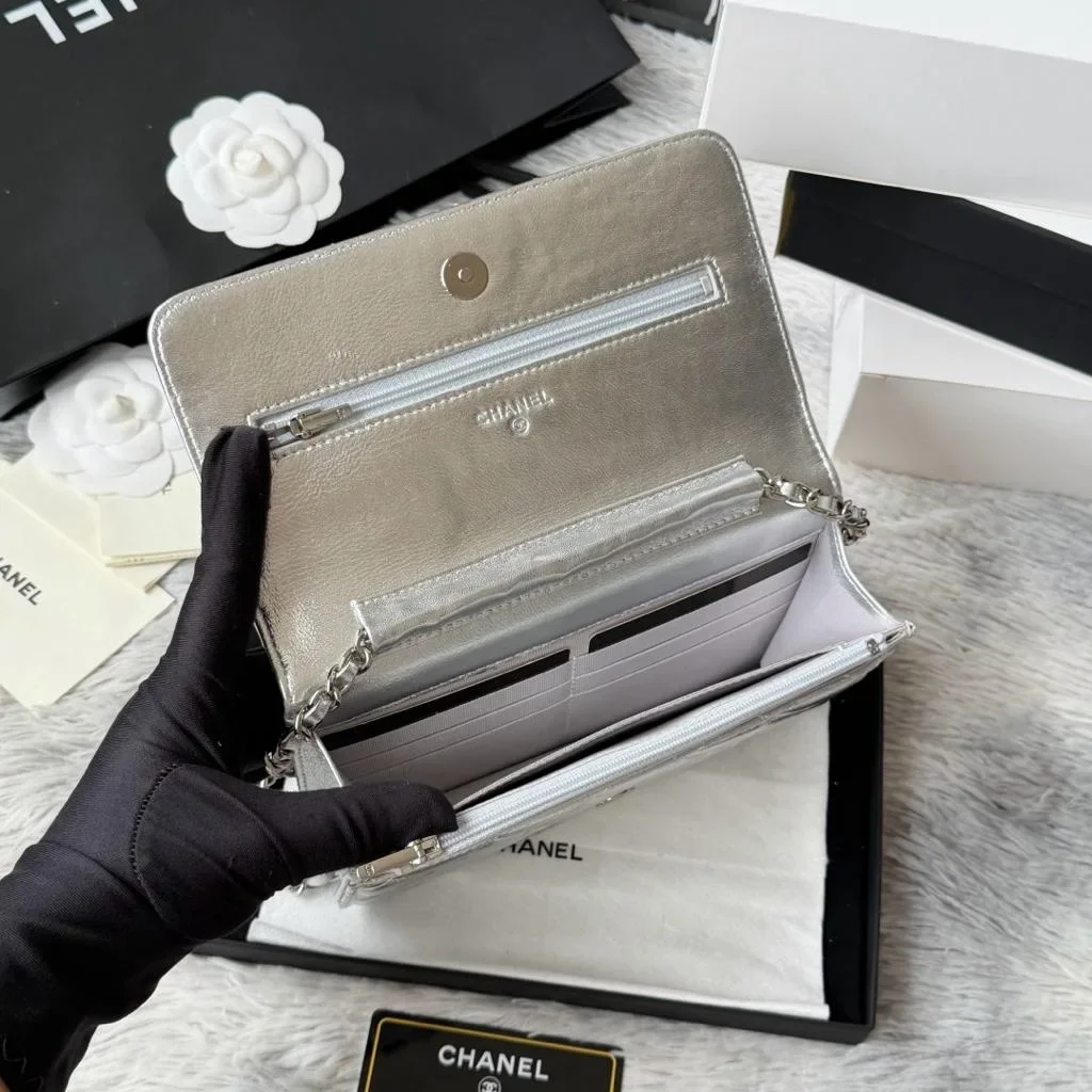 Chanel Woc Silver Bag product view 6