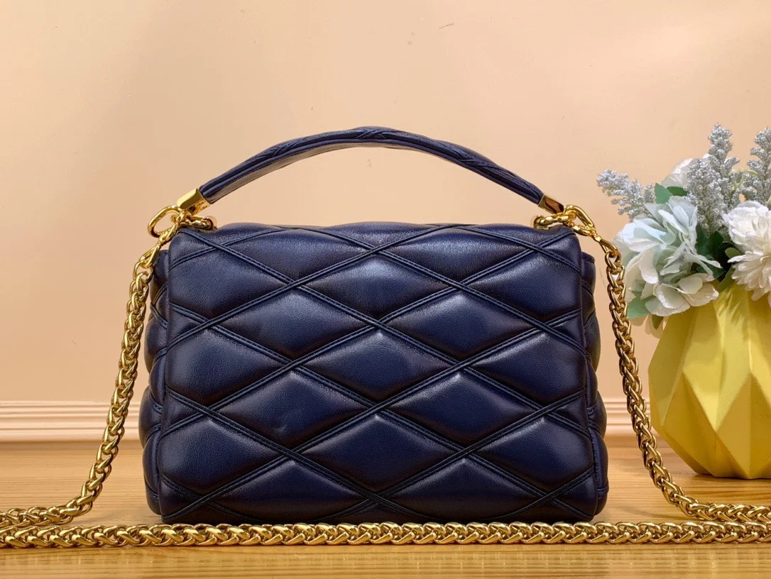 Louis Vuitton Go-14 Handbags Dark Blue 23 cm product view 2