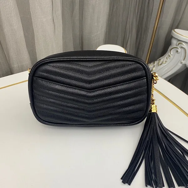 Saint Laurent Lou Mini Bag With Tassel David Jones product view 2