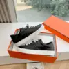 Hermès Women Black Leather Sneakers With Buckle Strap product view 4