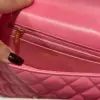 Chanel Classic Bell Bag Handbags Bink Lock Gold Smooth Leather 20 cm product view 2