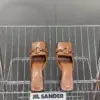 Hermès Women Brown Leather Heels product view 2