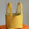 Hermès Picotin 18 Yellow Togo leather Gold Hardware Bag product view 6