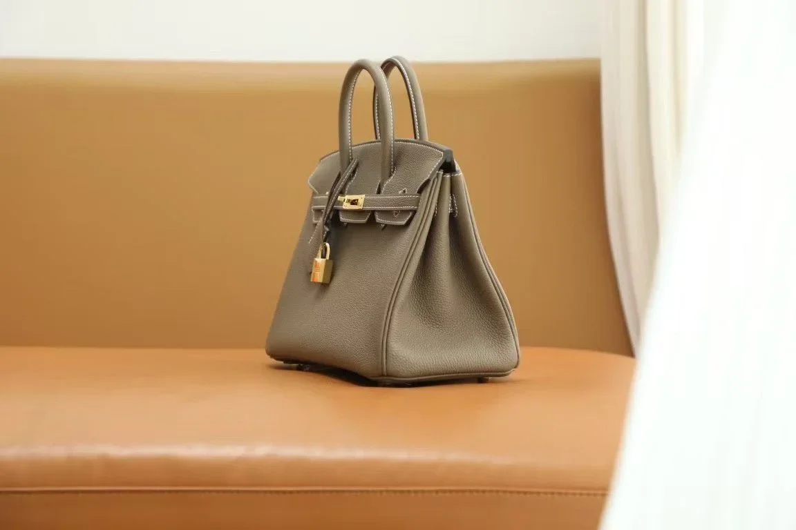 Hermès 30 Etoupe Epsom Sellier Gold Hardware Bag product view 2