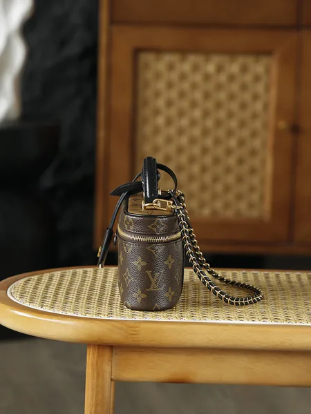 Louis Vuitton Vanity Chain Pouch in monogram coated canvas product view 2
