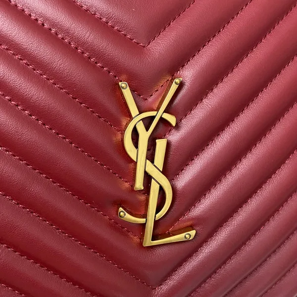 Saint Laurent Lou Medium Saint Laurent Camera Bag with Pocket and Tassel in Quilted Leather product view 5