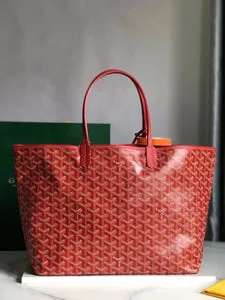 Goyard Saint Louis Red Tote Bag product view 1