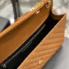 Saint Laurent Medium Envelope Bag in caramel product view 10