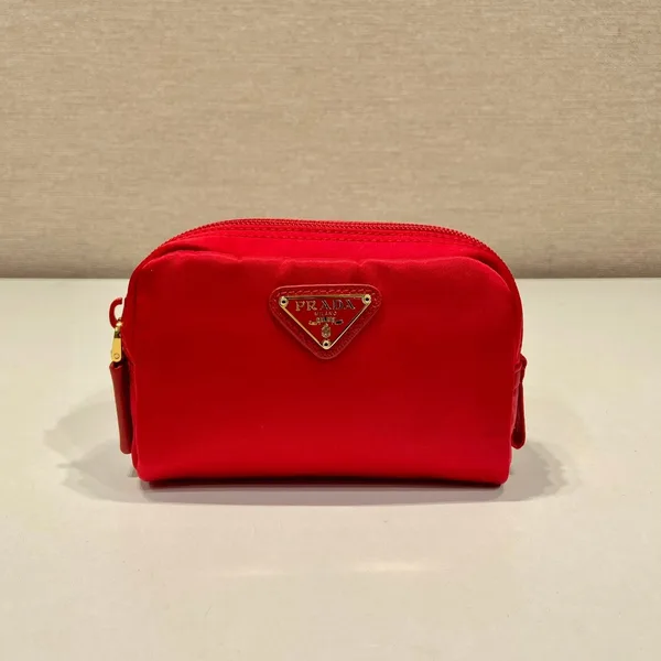 Prada Clutch 12 In Passion Red Re-Nylon product view 1