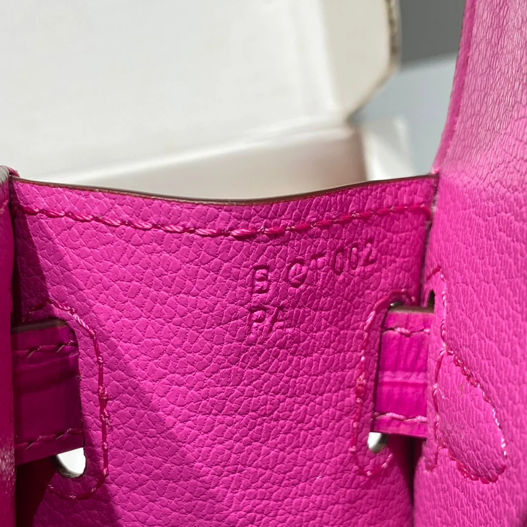 Hermès Mini Kelly In Deep Magenta Crocodile Skin Gold Hardware Bag product view 9