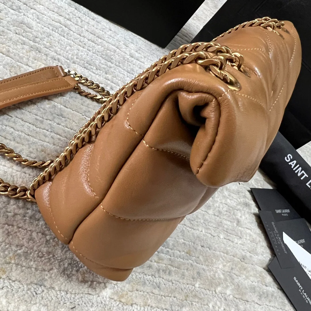 Saint Laurent Loulou Toy Puffer In Lambskin Bag product view 3