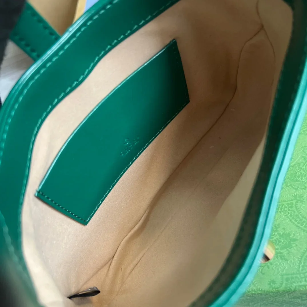 Gucci Jackie Mini 19 Shoulder Bag In Green Forest Calfskin product view 7