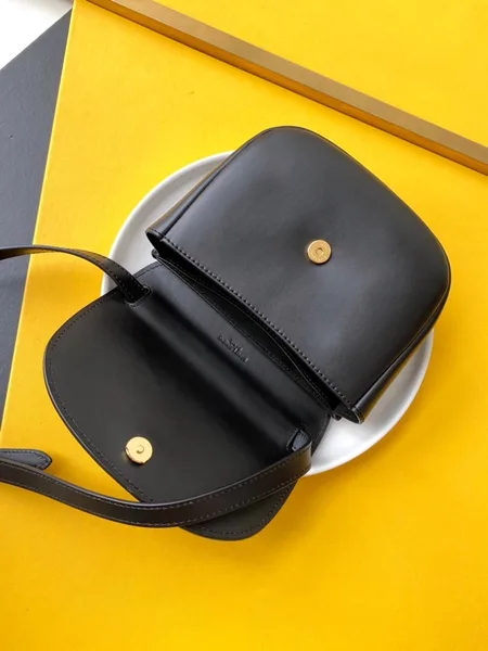 Saint Laurent Kaia Small Satchel in Smooth Leather Bag product view 6