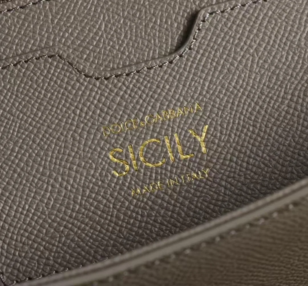 Dolce Gabbana Small Sicily handbag in dauphine calfskin product view 7