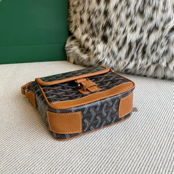 Goyard Black Coated Canvas Mini Cross-Body Bag product view 4